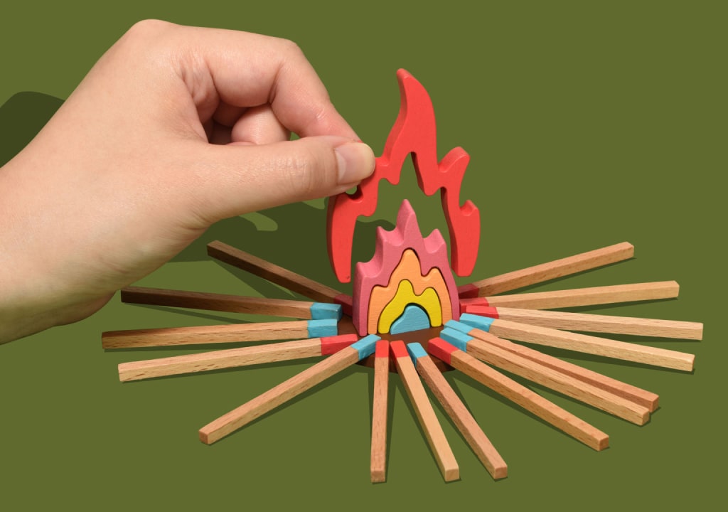 „Bonfire Party“ – tylaus bendradarbiavimo stalo žaidimas