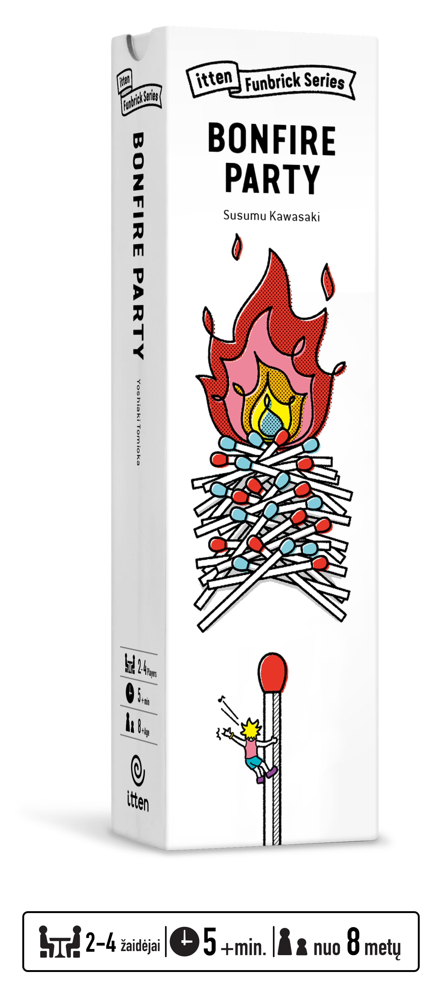 „Bonfire Party“ – tylaus bendradarbiavimo stalo žaidimas