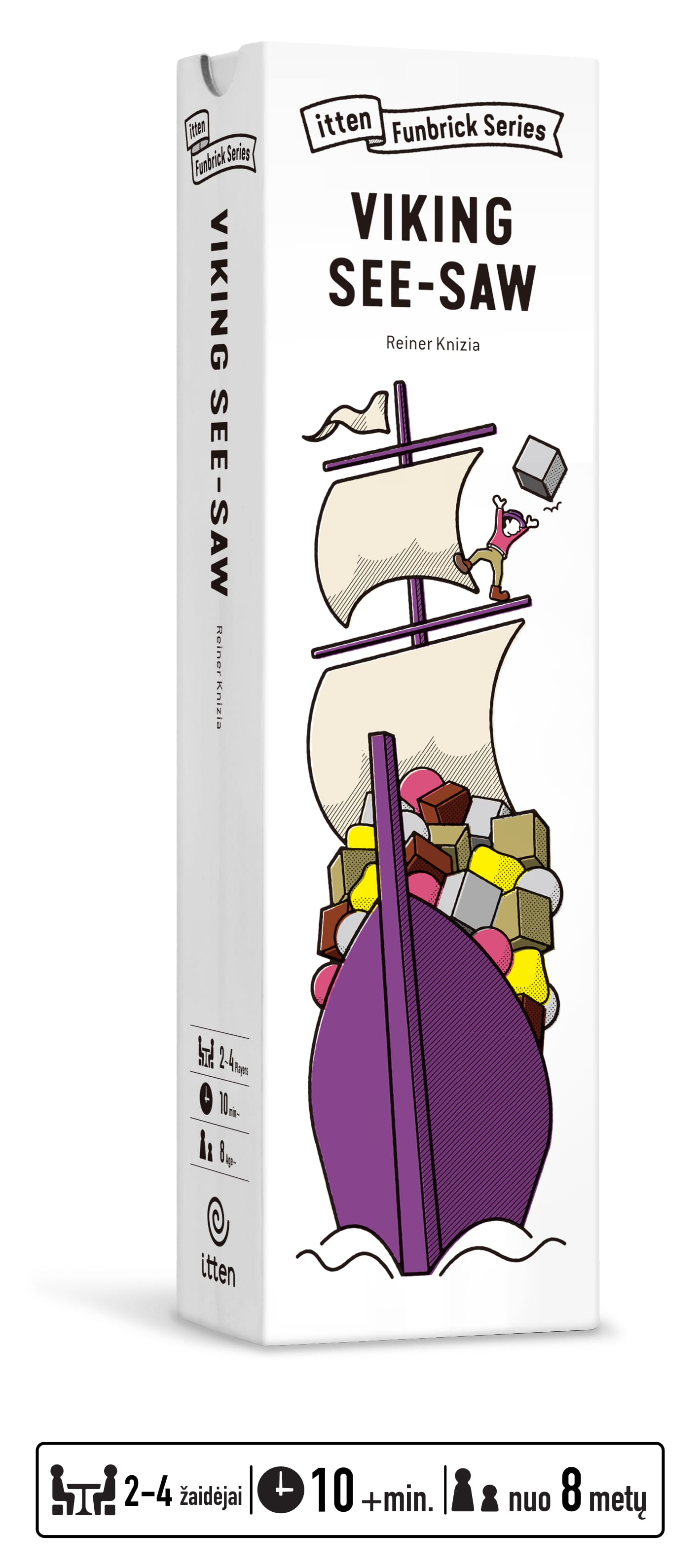 „Viking See-Saw“ – sumanumo ir pusiausvyros stalo žaidimas