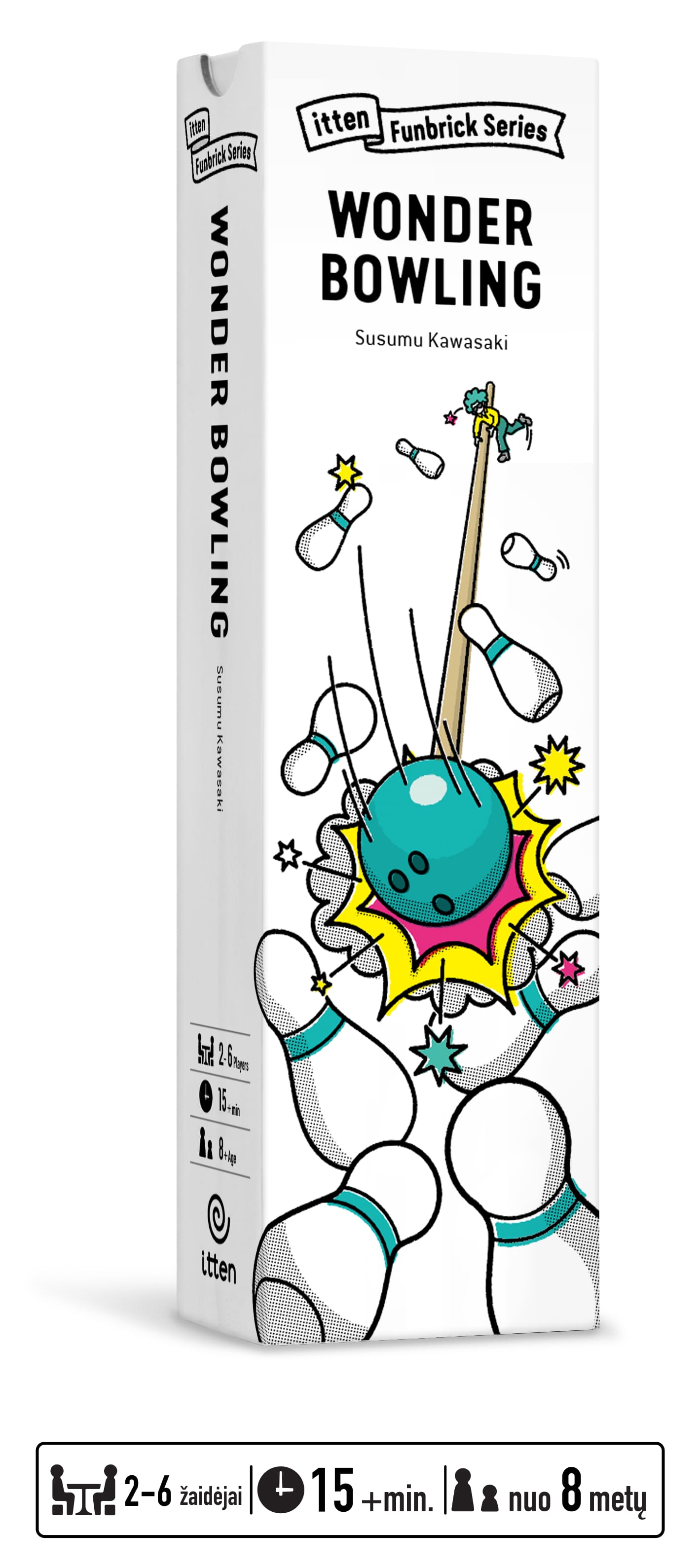 „Wonder Bowling“ – originalus, miklumo reikalaujantis stalo žaidimas
