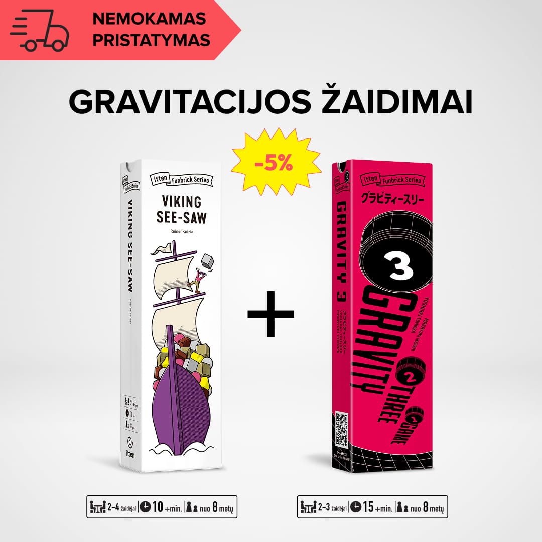 Gravitacijos žaidimai – Viking See-Saw + Gravity Three