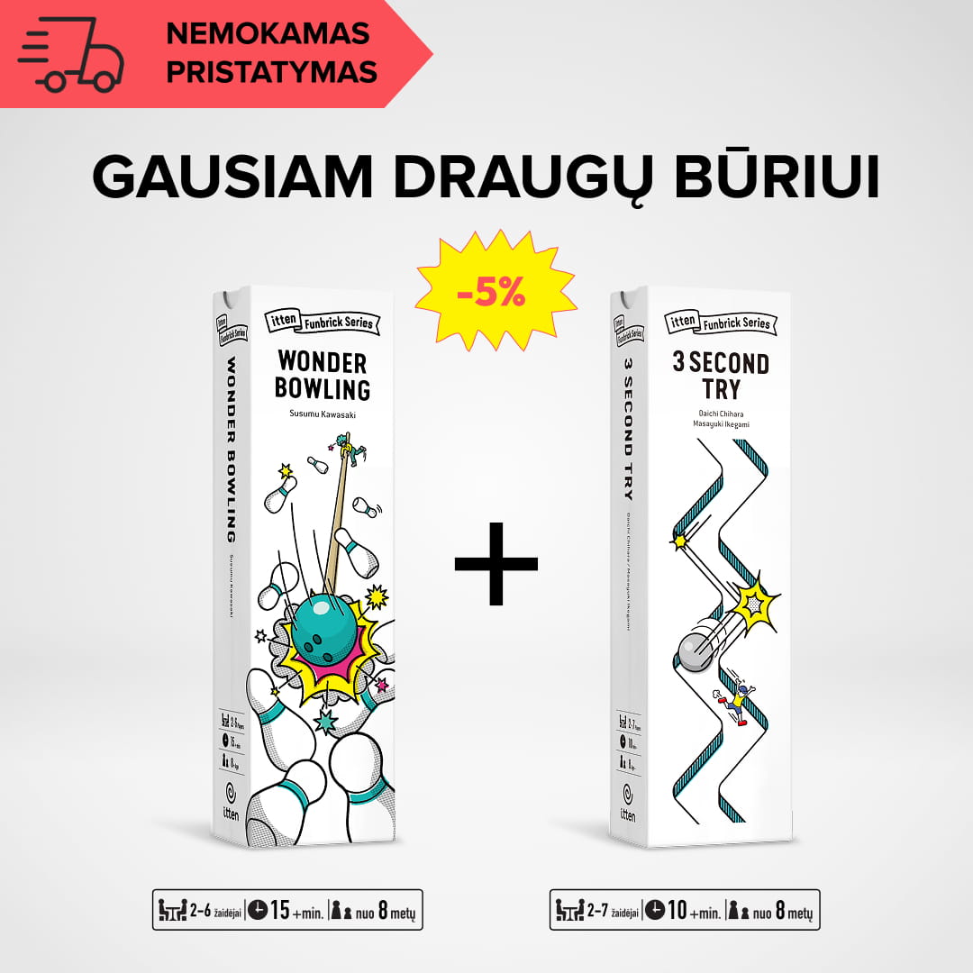 Žaidimai gausiam draugų būriui – Wonder Bowling + 3 Second Try!