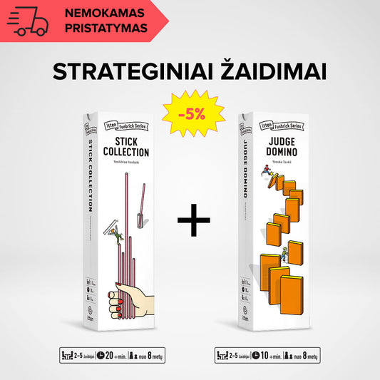 Strateginiai žaidimai – Stick Collection + Judge Domino